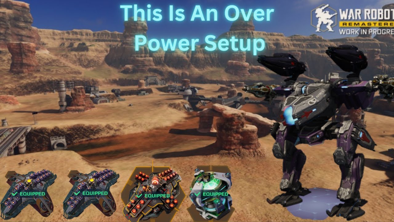 War Robots This Is a One Shot One Kill Setup