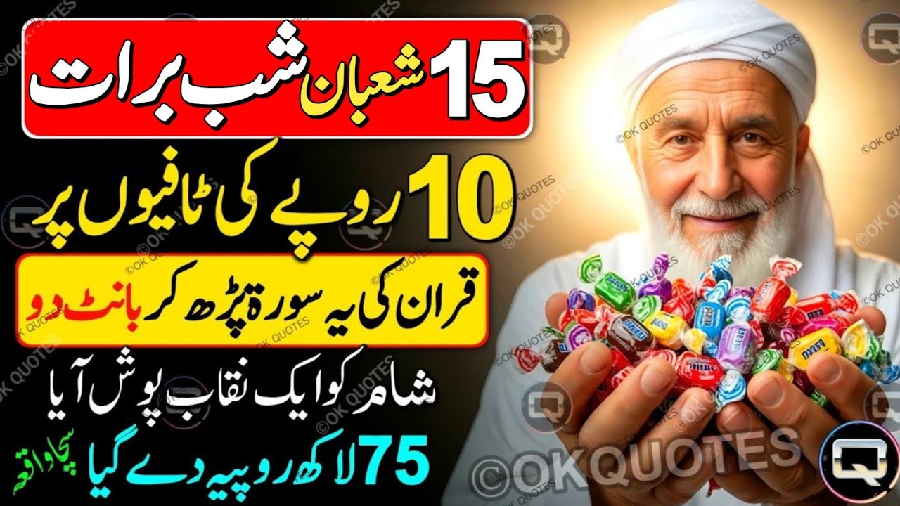 15 Shaban Shab-e-Barat Ki Raat | Rizq Se Mutalliq Wo Amal Jo Aksar Log Ignore Kar Dete Hain