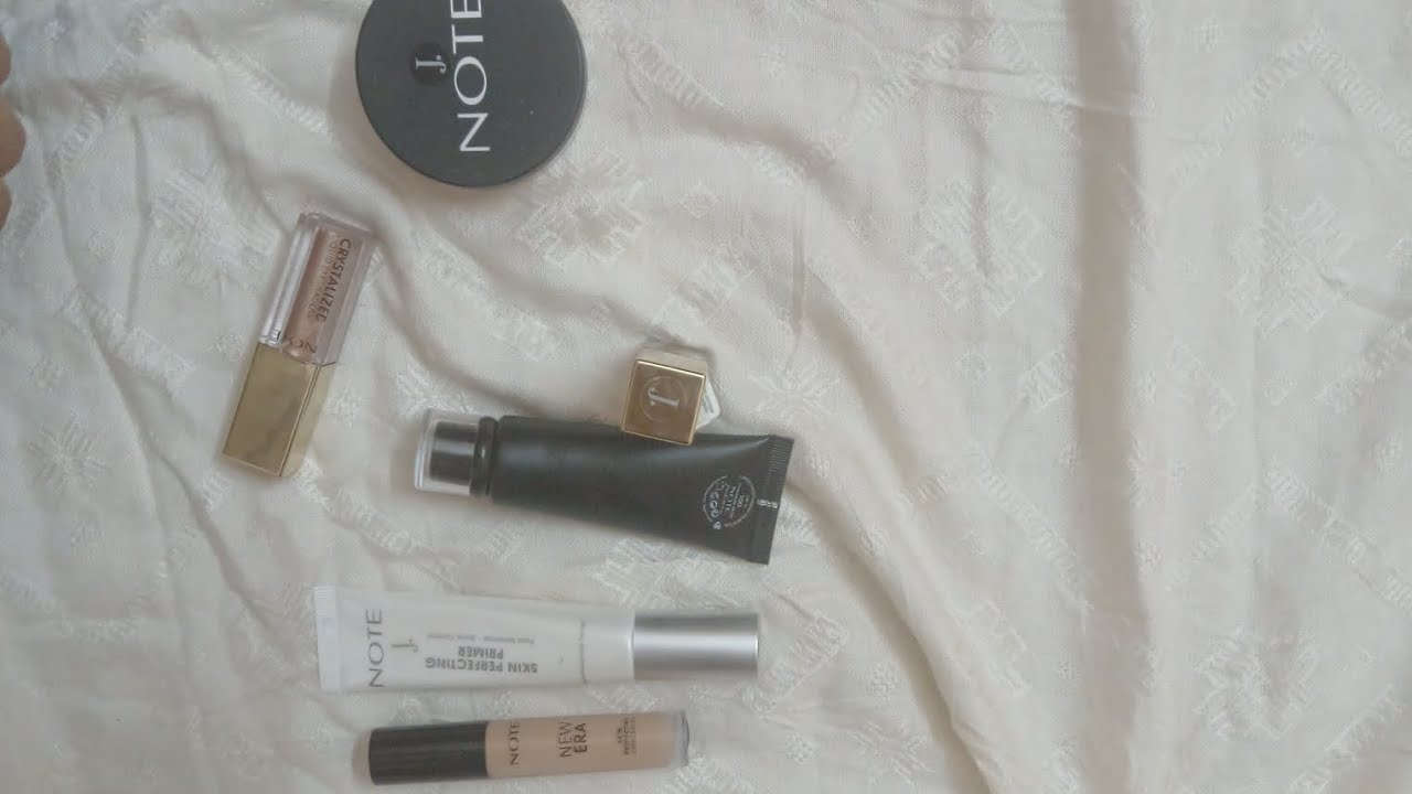 J. Makeup haul, 2026. Foundation,concealer, glitters, loose powder, Note brand makeup #makeup 