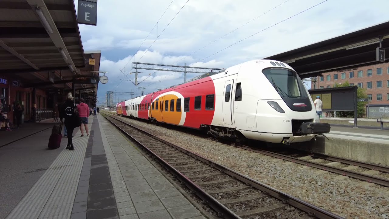 Tåg i Linköping.