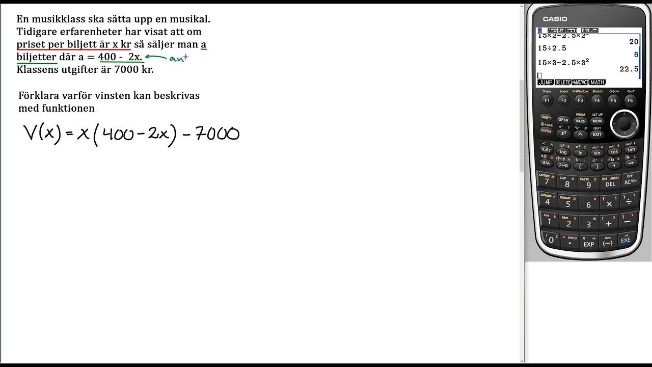 Matematik 5000+ 2abc Uppgift 2264 b f&ouml;r reviderad &auml;mnesplan 2021