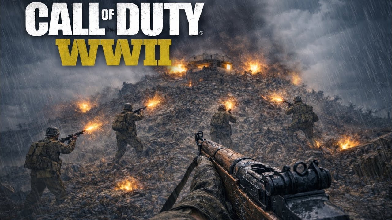 Call Of Duty WorldWar 2 Looks Terrifying Part-1 (XBOX) | Ultra Realistic Graphics [Full HD]