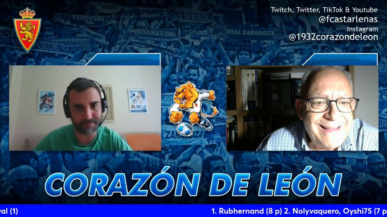 CORAZÓN DE LEÓN #147 PERIODISMO, ANÉCDOTAS Y REAL ZARAGOZA CON JOSÉ ANTONIO CIRIA