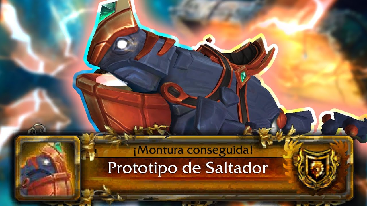 🐸 PROTOTIPO DE SALTADOR 🔆Ep.15 -  C&Oacute;MO CONSEGUIR MONTURAS S&Iacute;NTESIS de PROTOFORMAS 🌍 | Dogger WoW