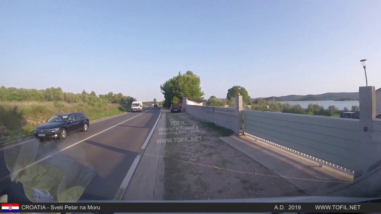 Sveti Petar na Moru - CROATIA 2019 Road Trip DASHCAM WWW.TOFIL.NET