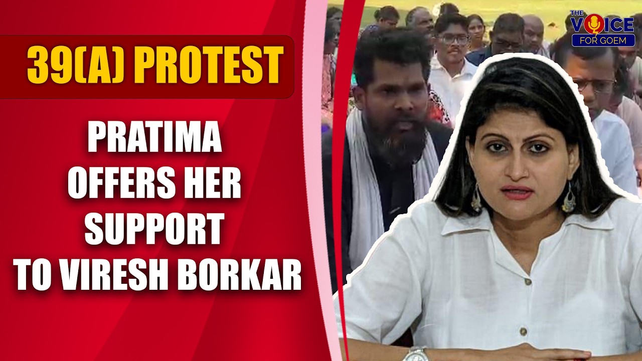 Pratima offers her support to Viresh Borkar.