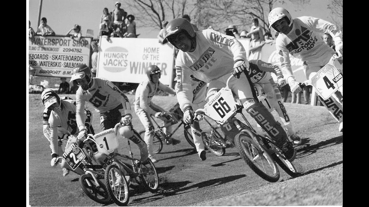 HISTORY OF BMX AUSTRALIA B & W SLIDESHOW OF THE 1980'S WITH MUSIC.