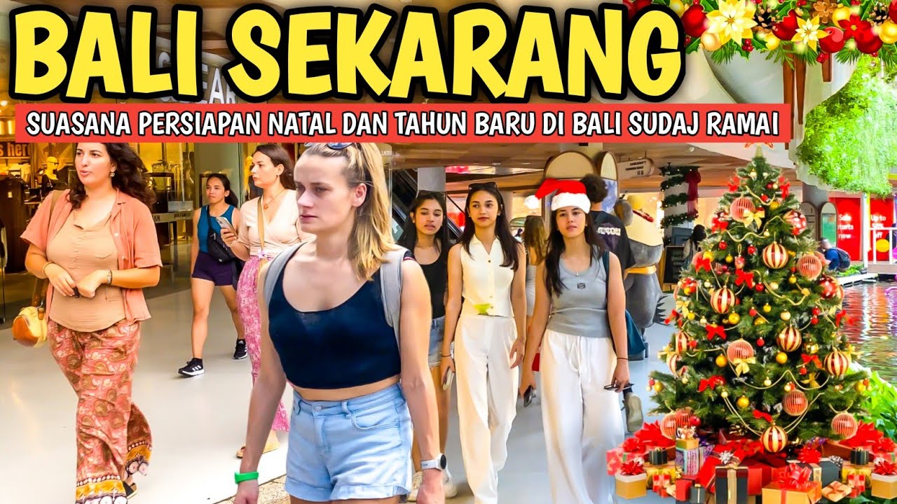 WOW MALL TERBESAR DI BALI RAMAI JELANG LIBUR TAHUN BARU