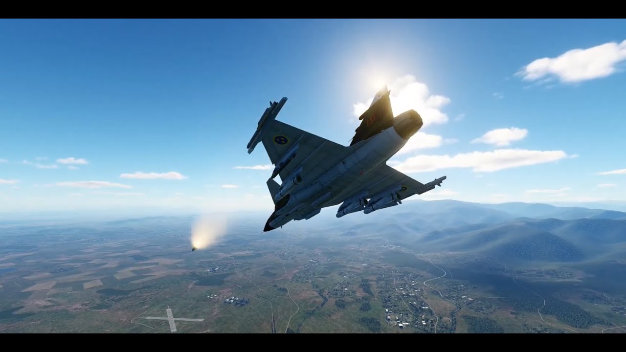 Dcs World : JAS39 Gripen AGM-65k Training Ground