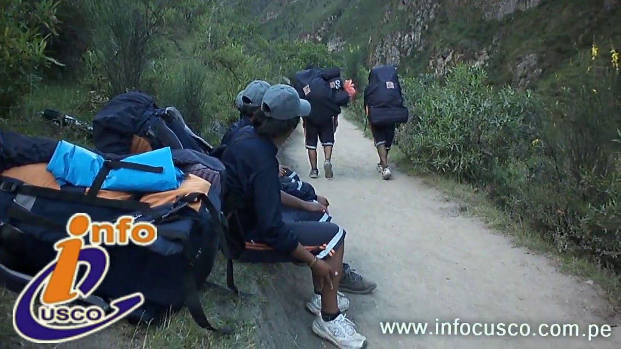 Inca Trail Porters :: Porteadores del Camino Inca :: InfoCusco Porters, Porteadores de InfoCusco