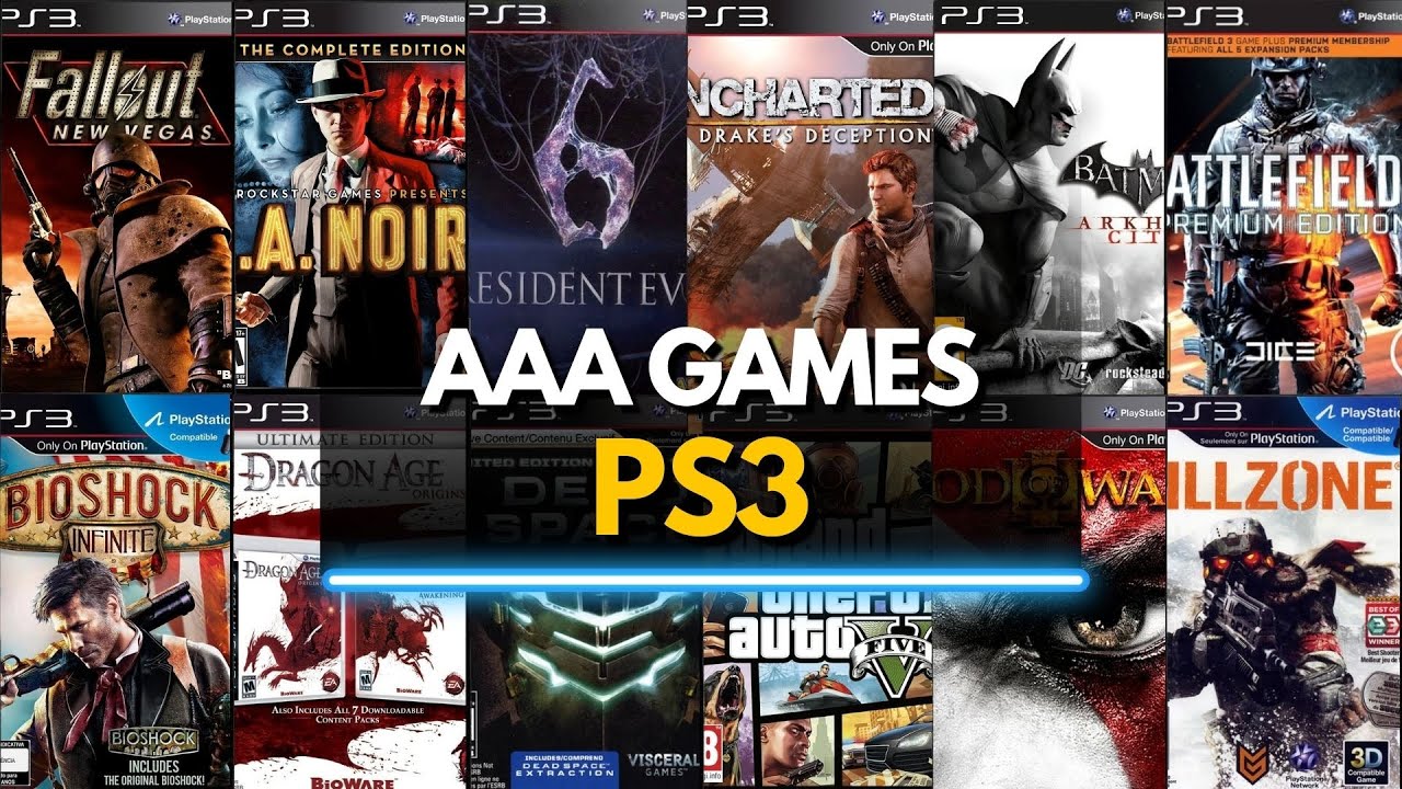 ТОП 50 ЛУЧШИХ AAA ИГР НА PS3 ЗА ВСЁ ВРЕМЯ
