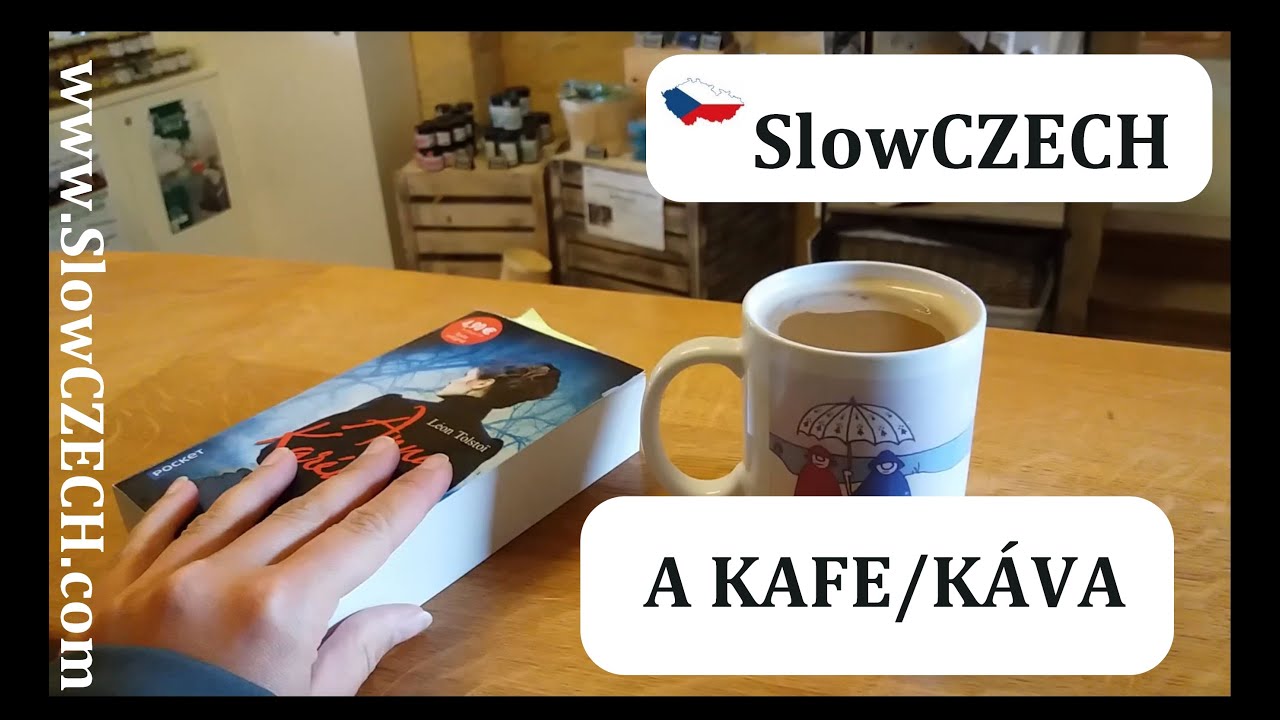 SHORT STORY in Czech (02): Coffee, Books & Czech ☕ Your Calm Czech Listening Story