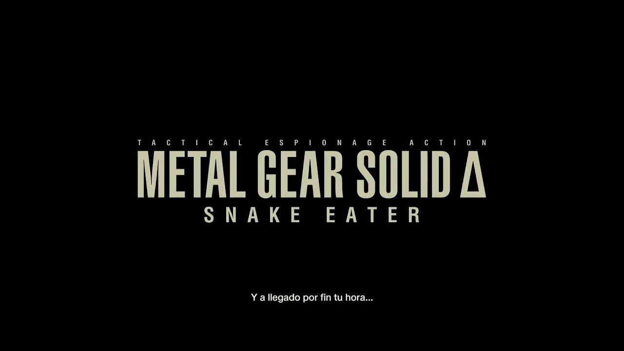 METAL GEAR SOLID 3; Remaster