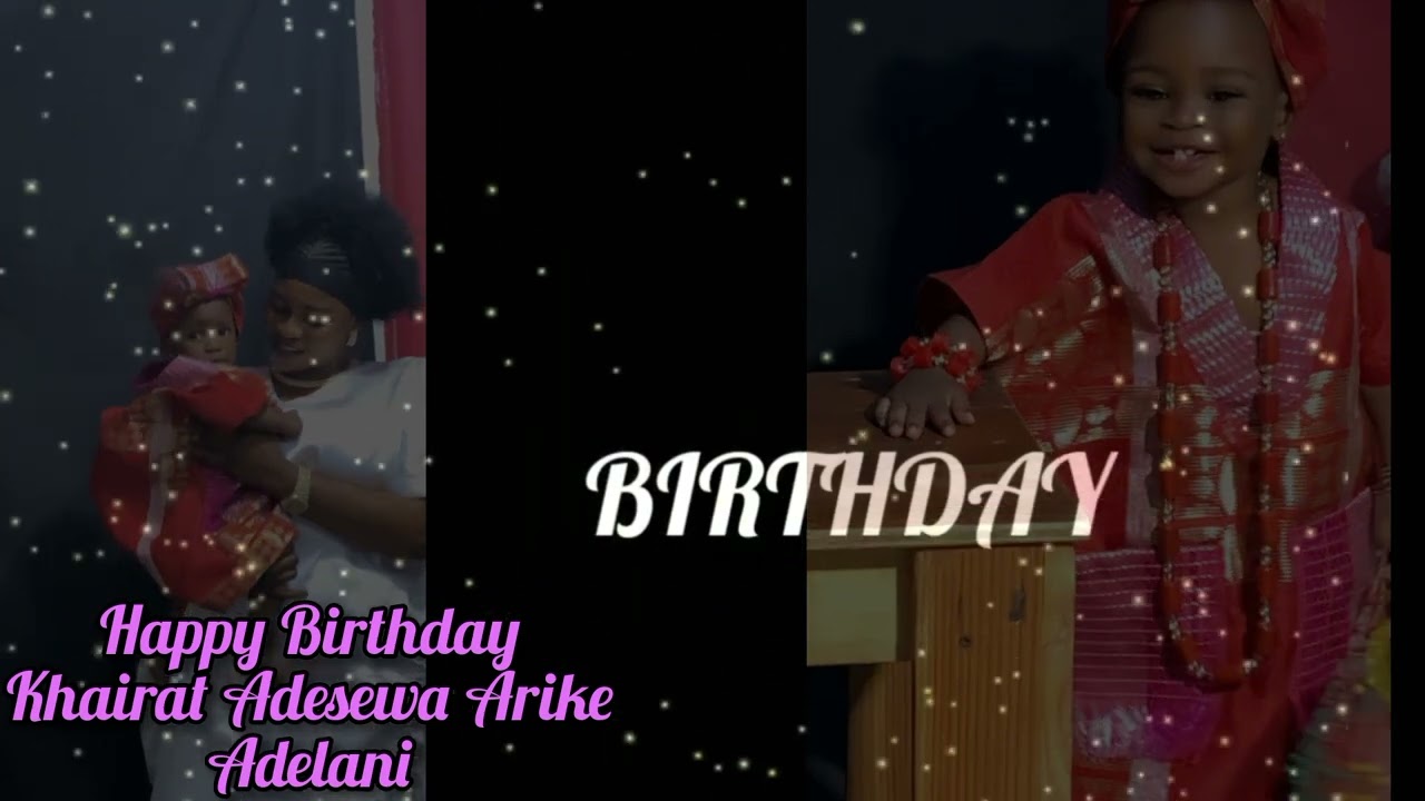 Arike Adesewa I am happy to celebrate you This year i will continue to celebrate you forever