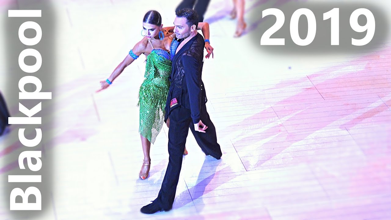 Stefano Di Filippo & Dasha Chesnokova (USA) - Blackpool 2019 - Professional Latin | R4 Cha-cha-cha