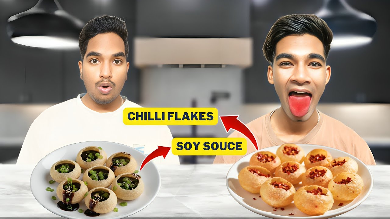 PaniPuri challenge gone wrong...