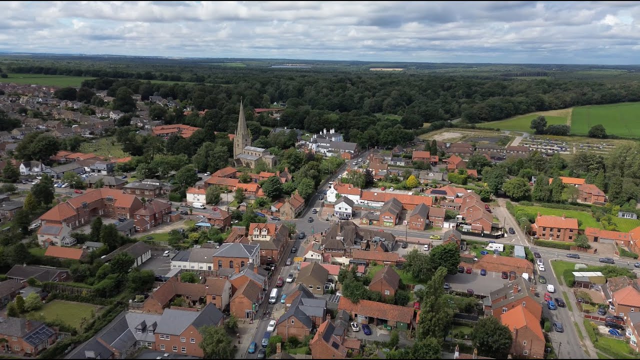 Edwinstowe Nottinghamshire England By Drone 2023