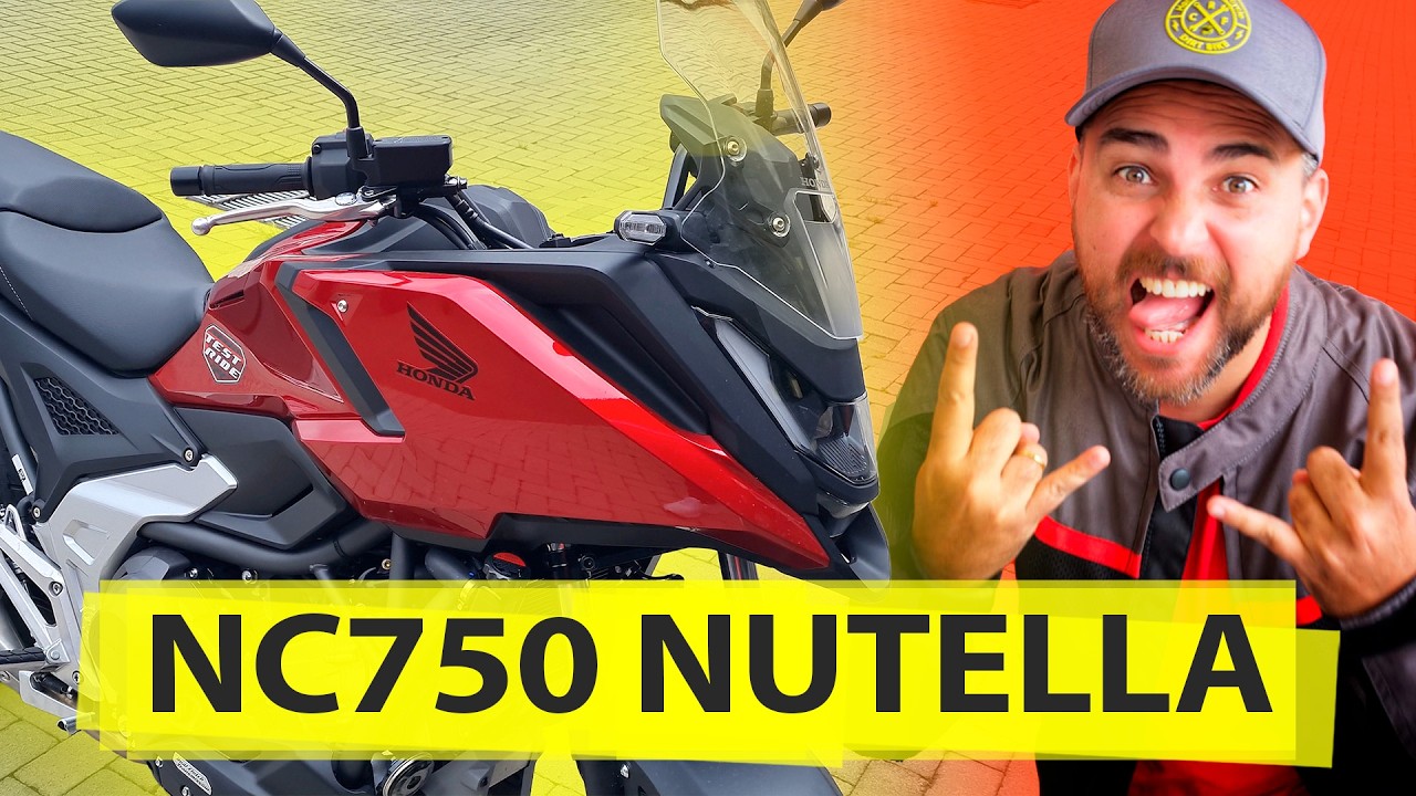 Testei a nova NC 750X DCT a moto de "NUTELLA". Opinião sincera sobre esse modelo.