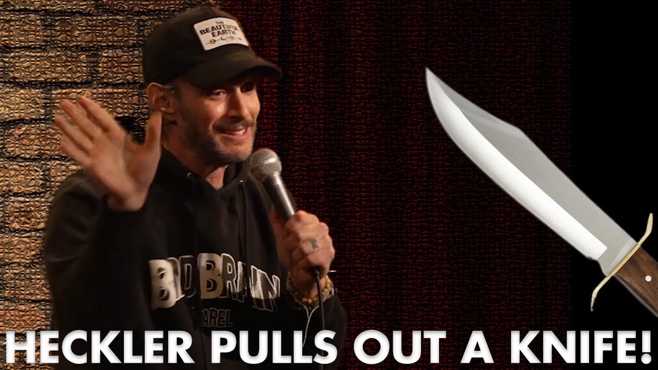 Heckler Pulls A Knife On Josh Wolf! | Crowd Work