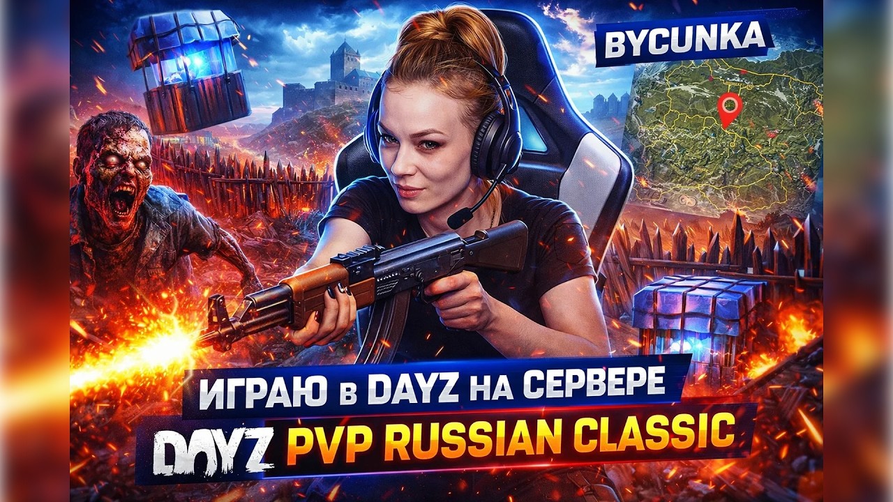 ВАЙБ! DAYZ PVP Russian Classic