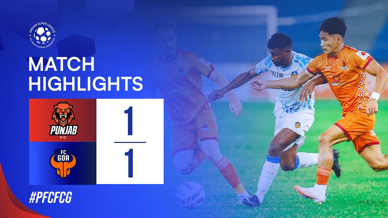 GW 5 Highlights | Punjab FC 1-1 FC Goa | ISL 12