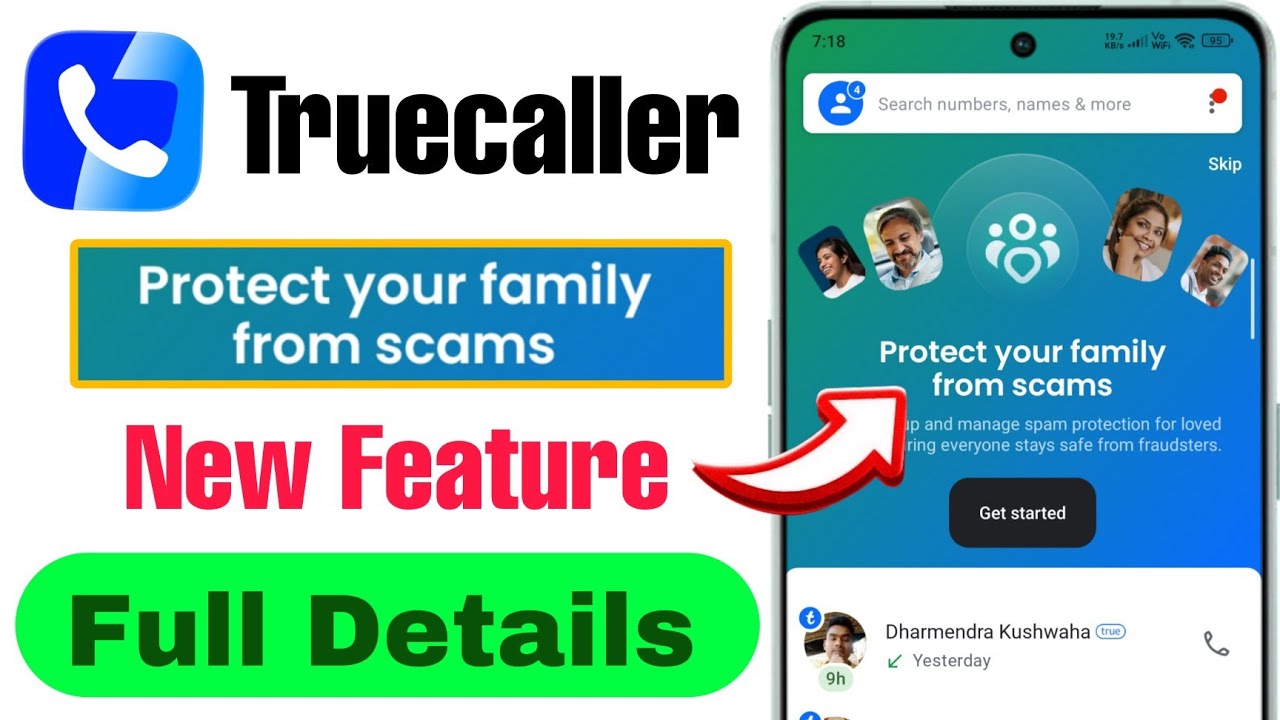 Truecaller Protect Your family From scam | Truecaller me Protect Your family From scam Keya hai 