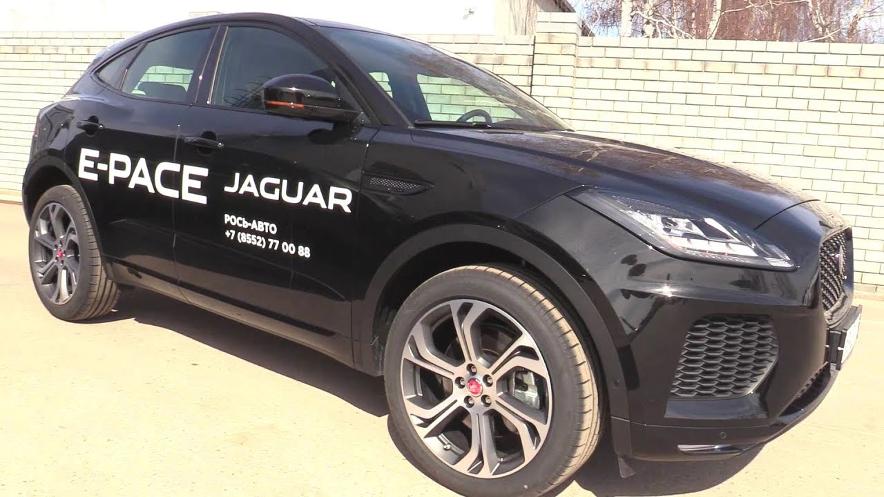 2019 Jaguar E-Pace First Edition. Start Up, Engine, and In Depth Tour.