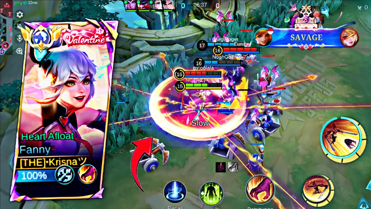 FANNY GUA MERIANG BIKIN MUSH AUTO KEJER‼️MLBB