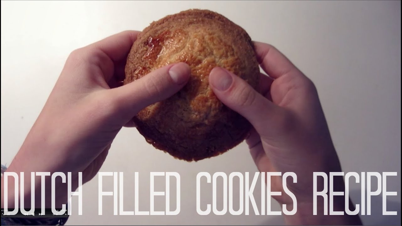Typical Dutch filled cookies recipe