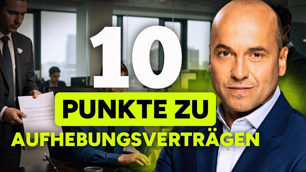 Aufhebungsvertrag – mit System zur höchsten Abfindung!