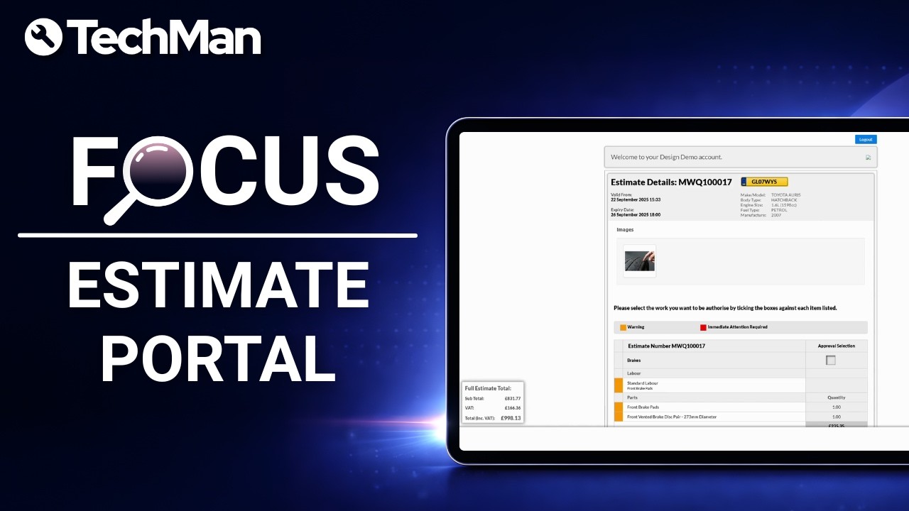 How to Use the Estimate Portal in TechMan | Online Estimate Approval for Garages