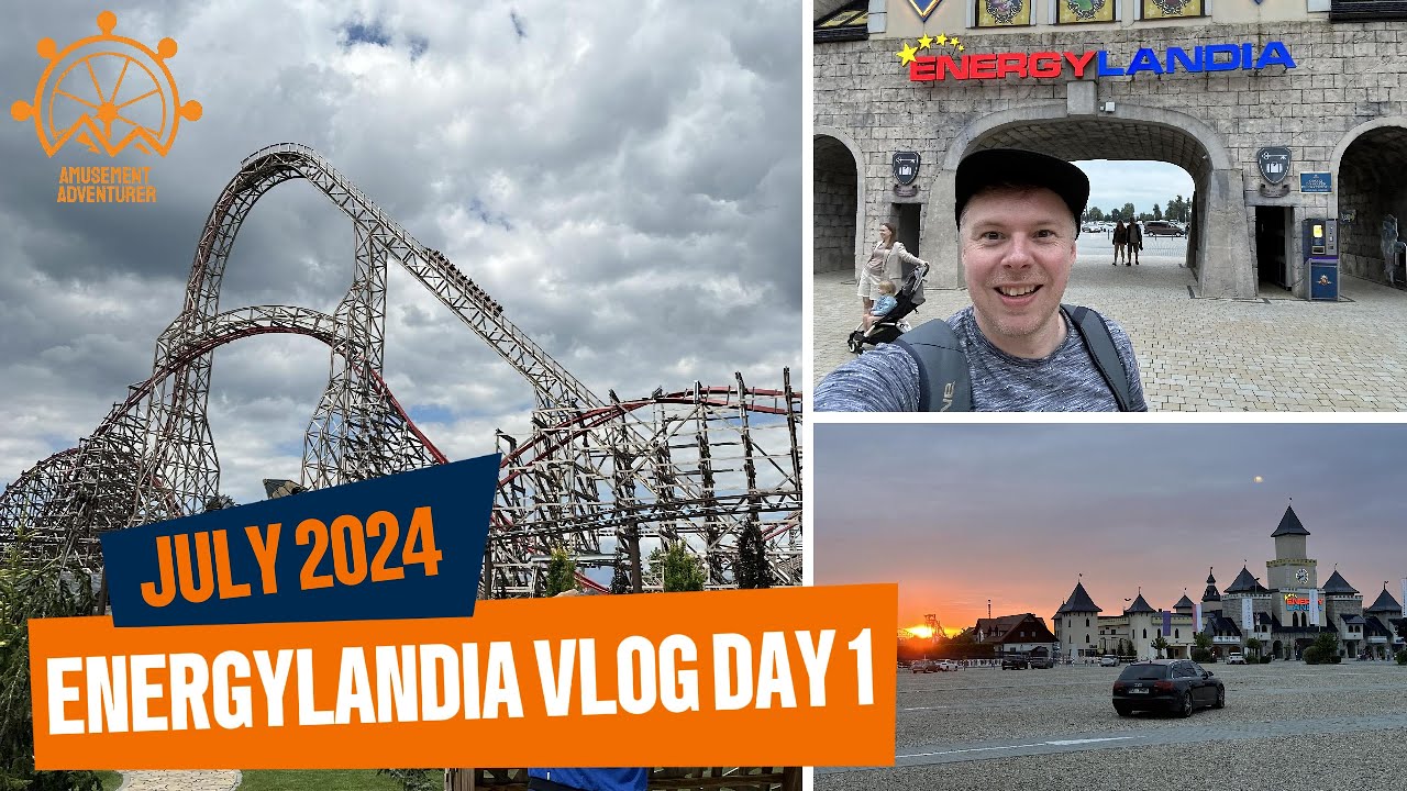 Energylandia Day One Vlog July 2024