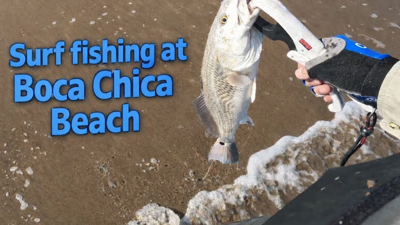 Surf Fishing, Boca Chica Beach ￼
