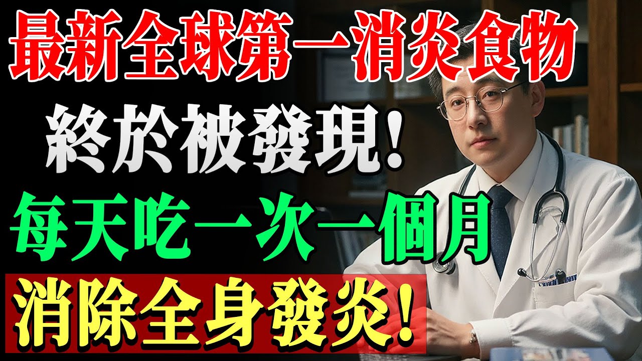 擺脫慢性發炎困擾！必吃這些平民消炎神食，腸胃關節三高問題一併解決，健康從今天開始！
