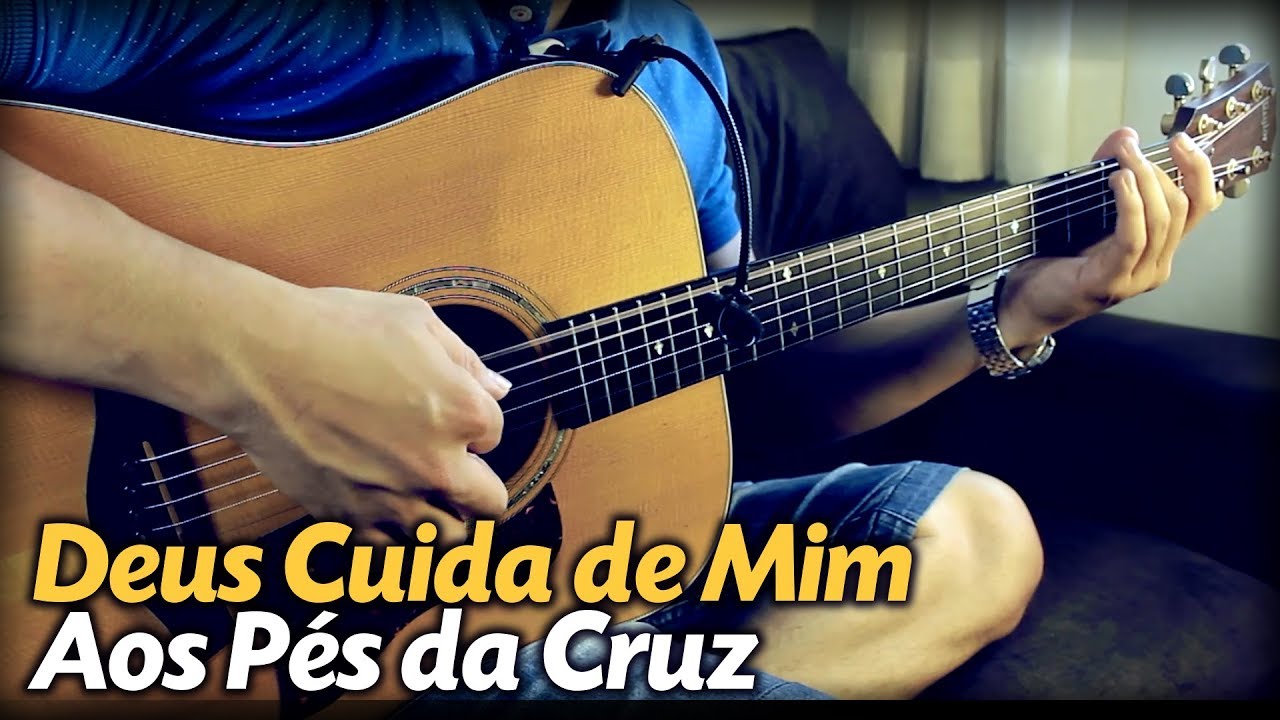 🎵 Kleber Lucas (FINGERSTYLE) Deus Cuida de Mim / Aos Pés da Cruz (Violão Solo) Rafael Alves