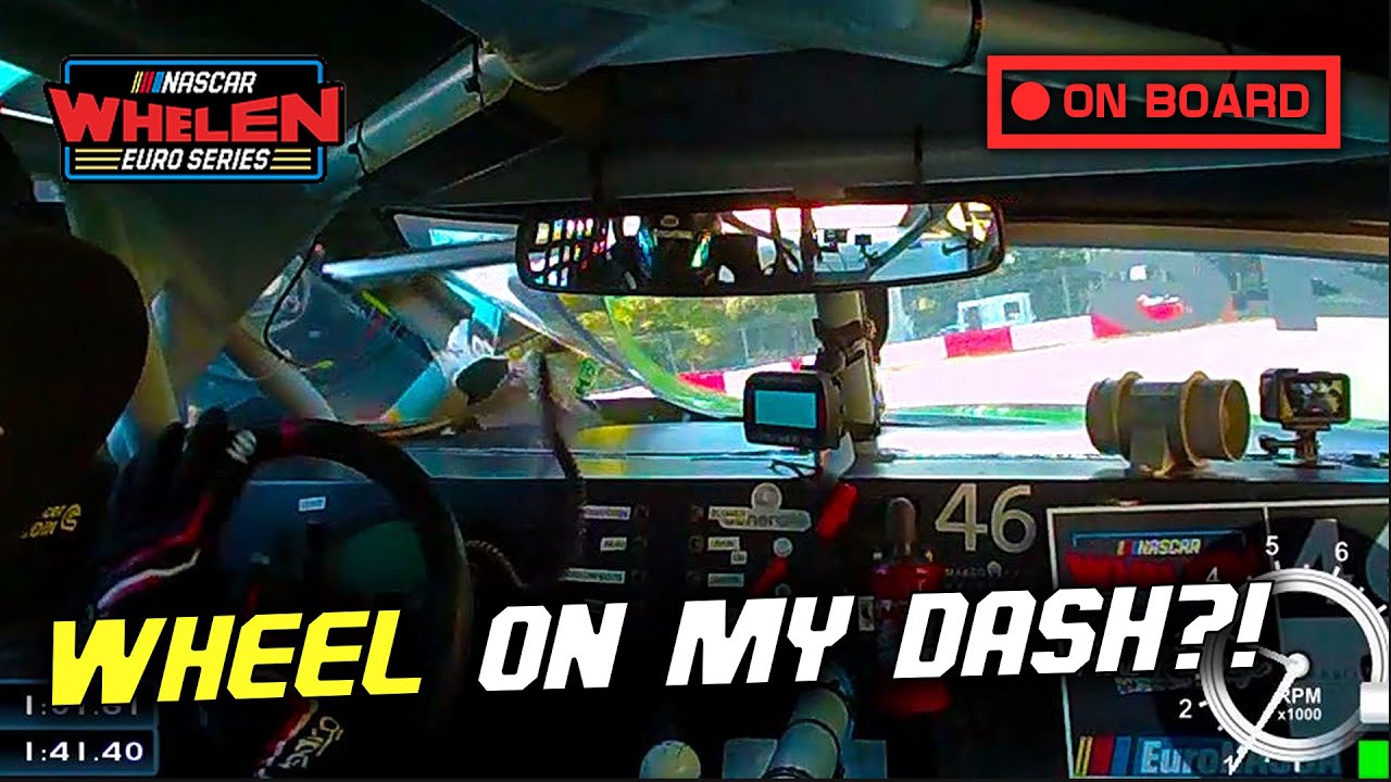 Euro NASCAR 2 - Acidente depois restart em Zolder (onboard)