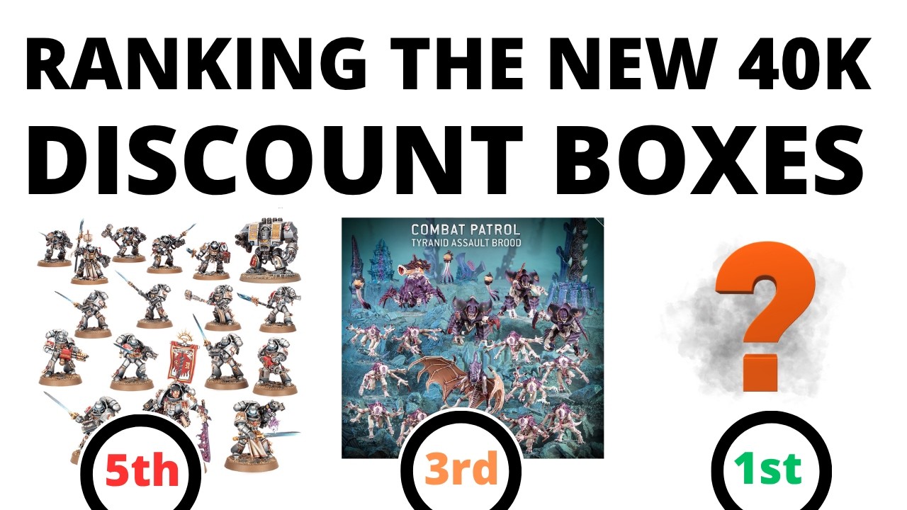 Rating Warhammer 40K's New Discount Boxes - Best Combat Patrols and Battleforces Coming This Week?