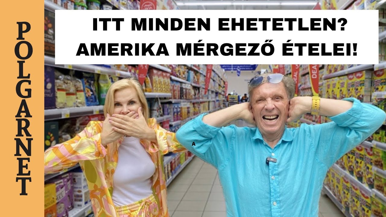 AMERIKA M&Eacute;RGEZŐ &Eacute;TELEI! -  EZ&Eacute;RT K&Ouml;V&Eacute;R &Eacute;S BETEG ANNYI EMBER?   4K Polgarnet