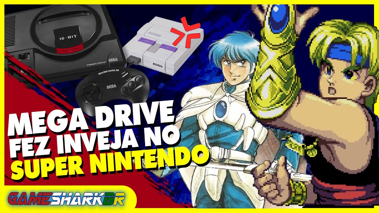 SÓ JOGOS EXCLUSIVOS! RPG'S DO MEGA DRIVE QUE O SUPER NINTENDO SÓ FICOU NA VONTADE DE TER!
