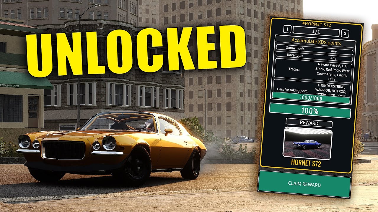 How To UNLOCK The Hornet S72 From NEW 2.18 of CarX #carx #carxdrift