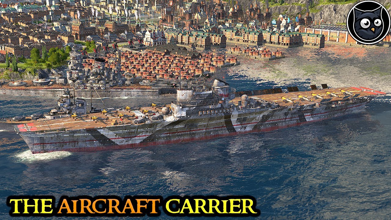 The AIRCRAFT CARRIER - Anno 1800 MEGACITY SURVIVAL - 3 V 1 & Fully Modded || Part 39