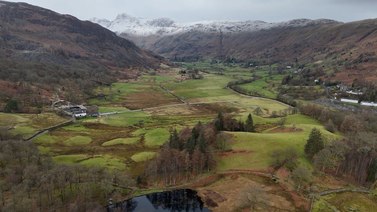 Video show England’s highest peak blanketed in snow | SWNS