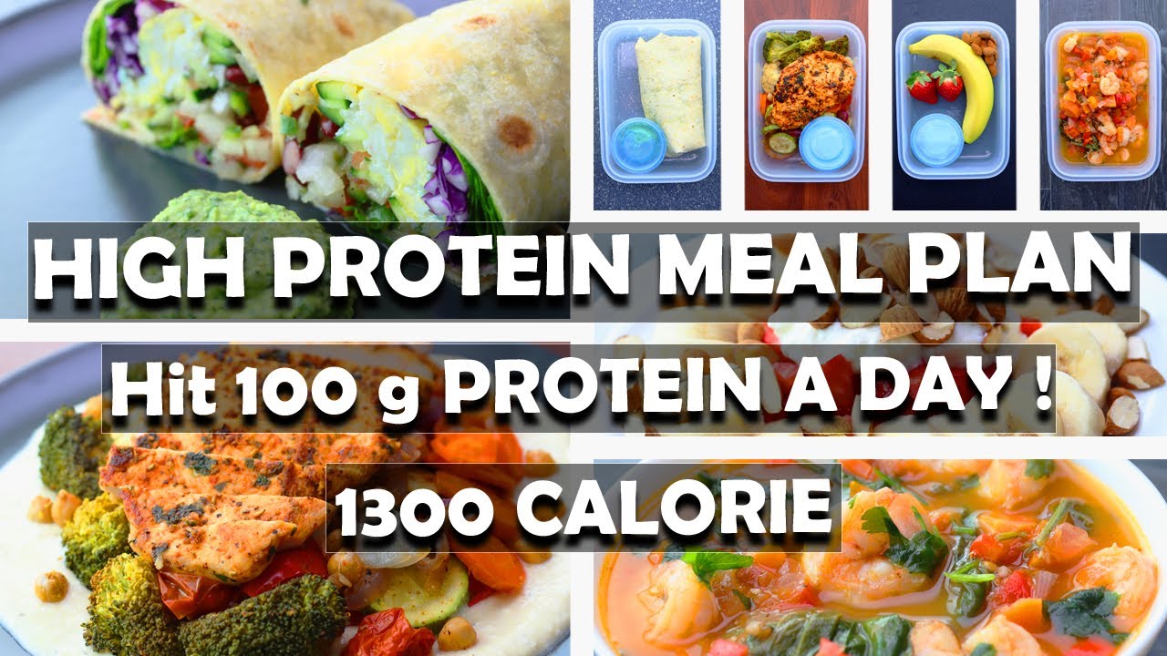 High-Protein Meal Plan for Weight Loss: 100g Protein a Day for 3 Days!