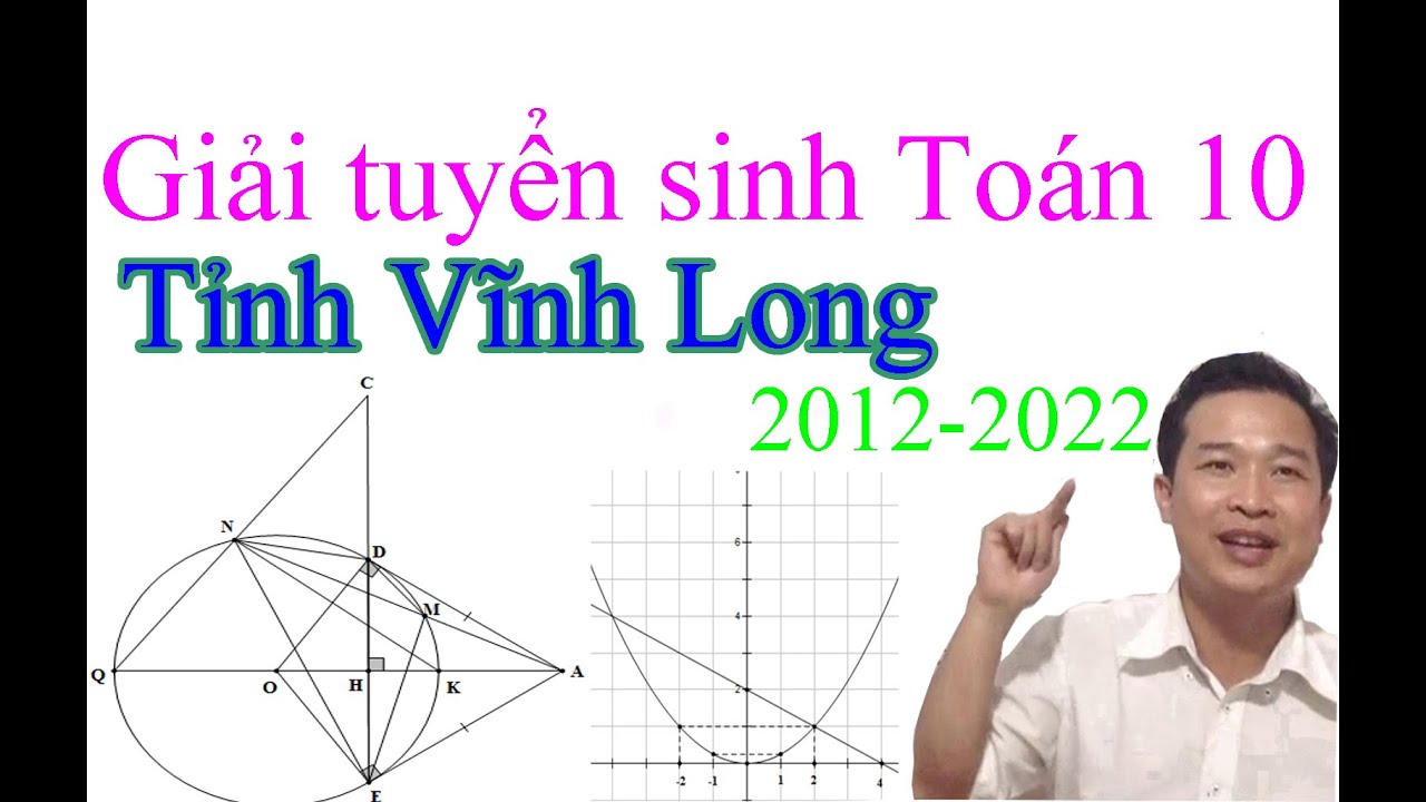 GIẢI ĐỀ TUYỂN SINH TOÁN 10 TỈNH VĨNH lONG 2021-2022 /TMTTUAN