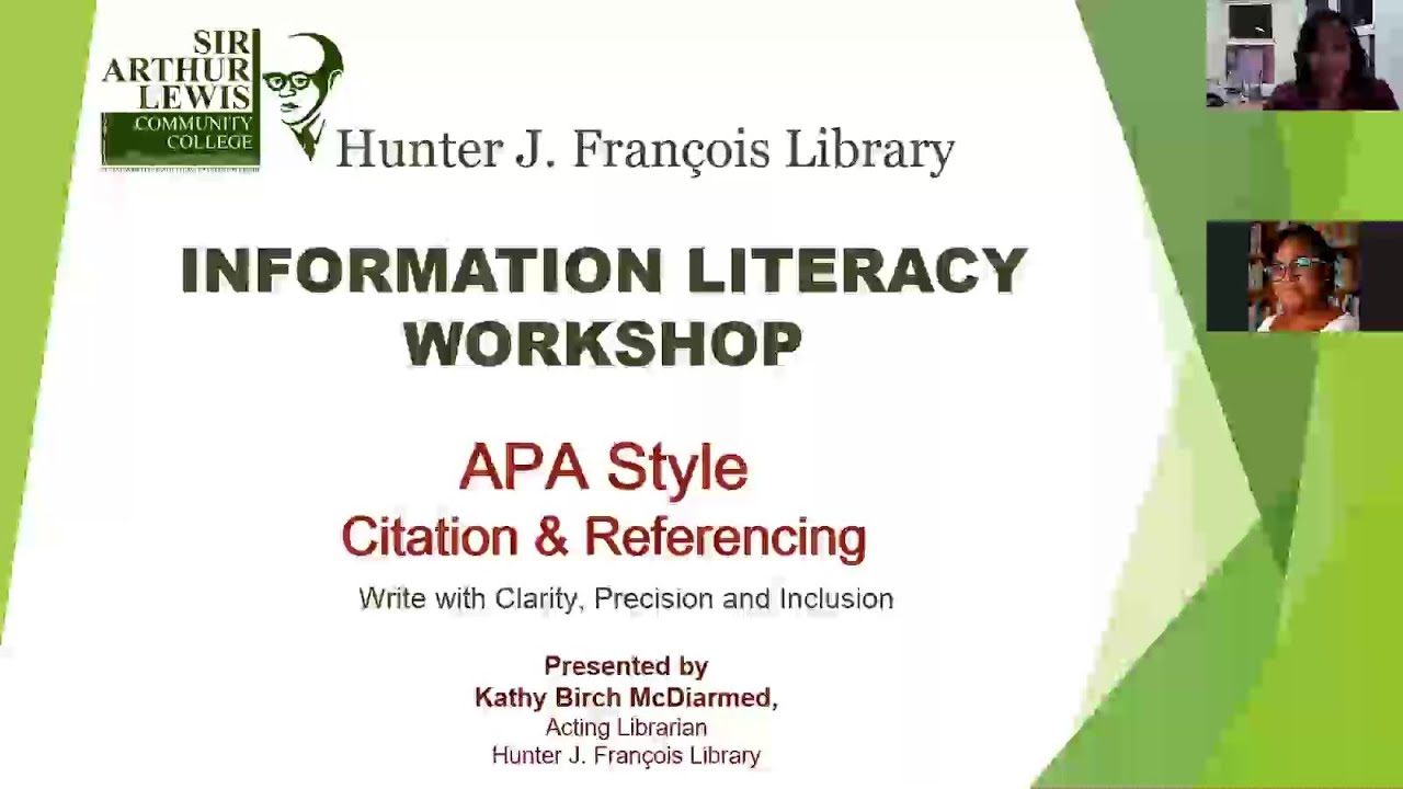 APA Style: Citation & Referencing