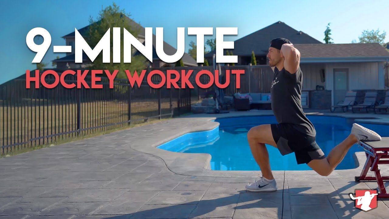 9-минутная тренировка по хоккею дома 🏒