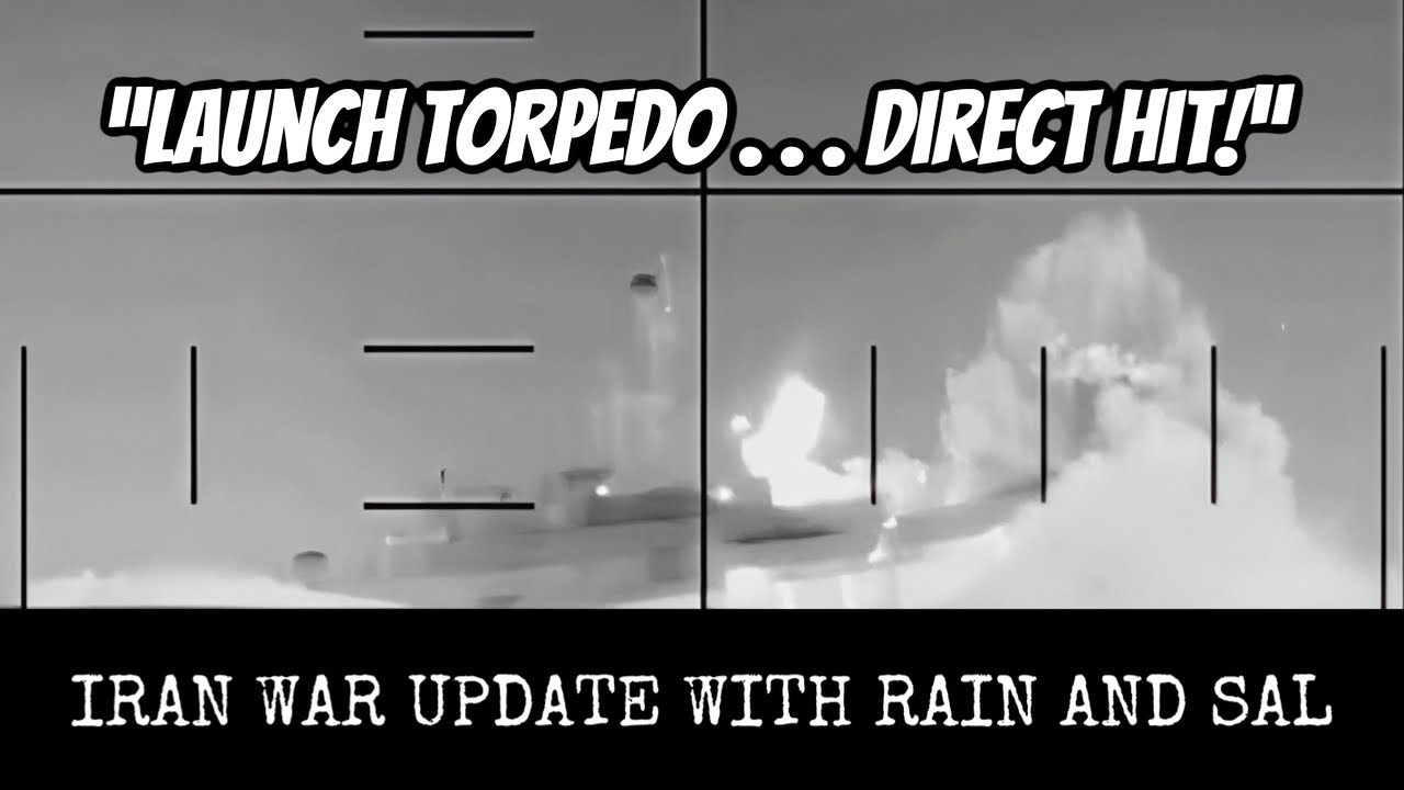 Iran War Update: Sub Sinks Iranian Warship