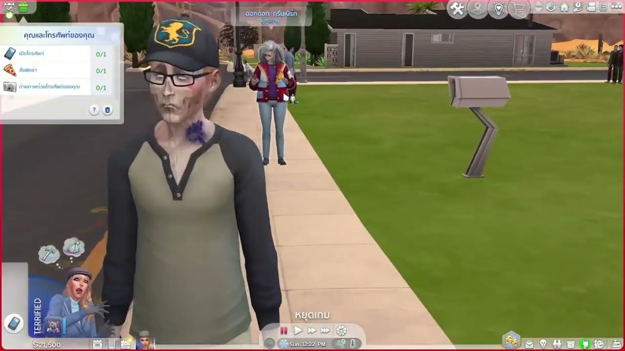The Sims4 // เอาชีวิตรอดในเมืองซอมบี้