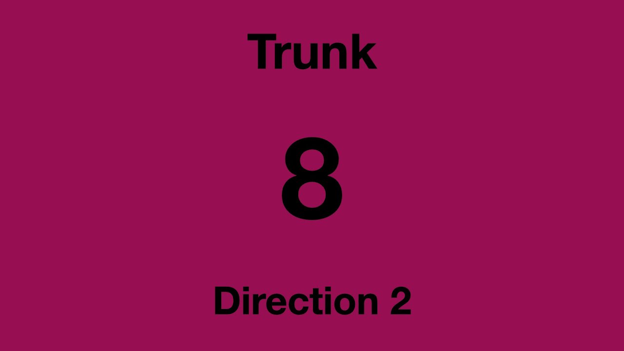 [SBS Transit] Trunk Bus Service 8 - Direction 2 Hyperlapse