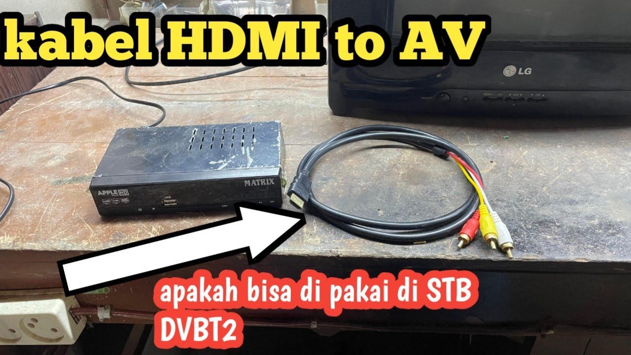 Hdmi to Av yang tanpa box apakah berfungsi dengan BAIK???